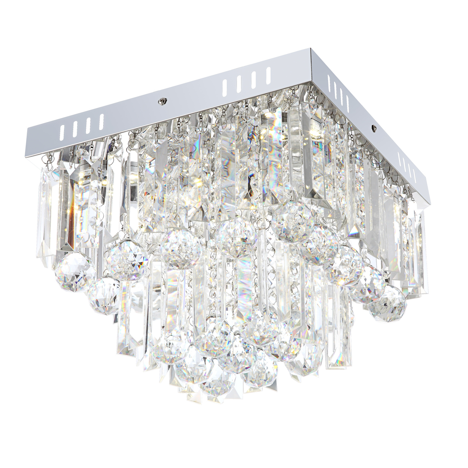 Globo Cleo króm-átlátszó LED mennyezeti lámpa (GLO-68594-6A) LED 1 izzós IP20 Globo Cleo króm-átlátszó LED mennyezeti lámpa (GLO-68594-6A) LED 1 izzós IP20