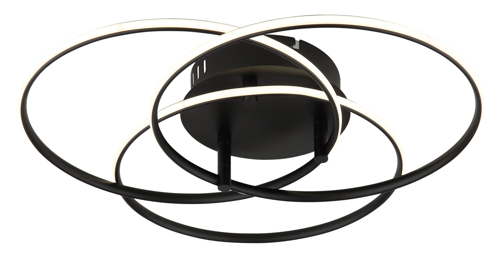 Globo Kombos fekete LED mennyezeti lámpa (GLO-67355-40) LED 1 izzós IP20