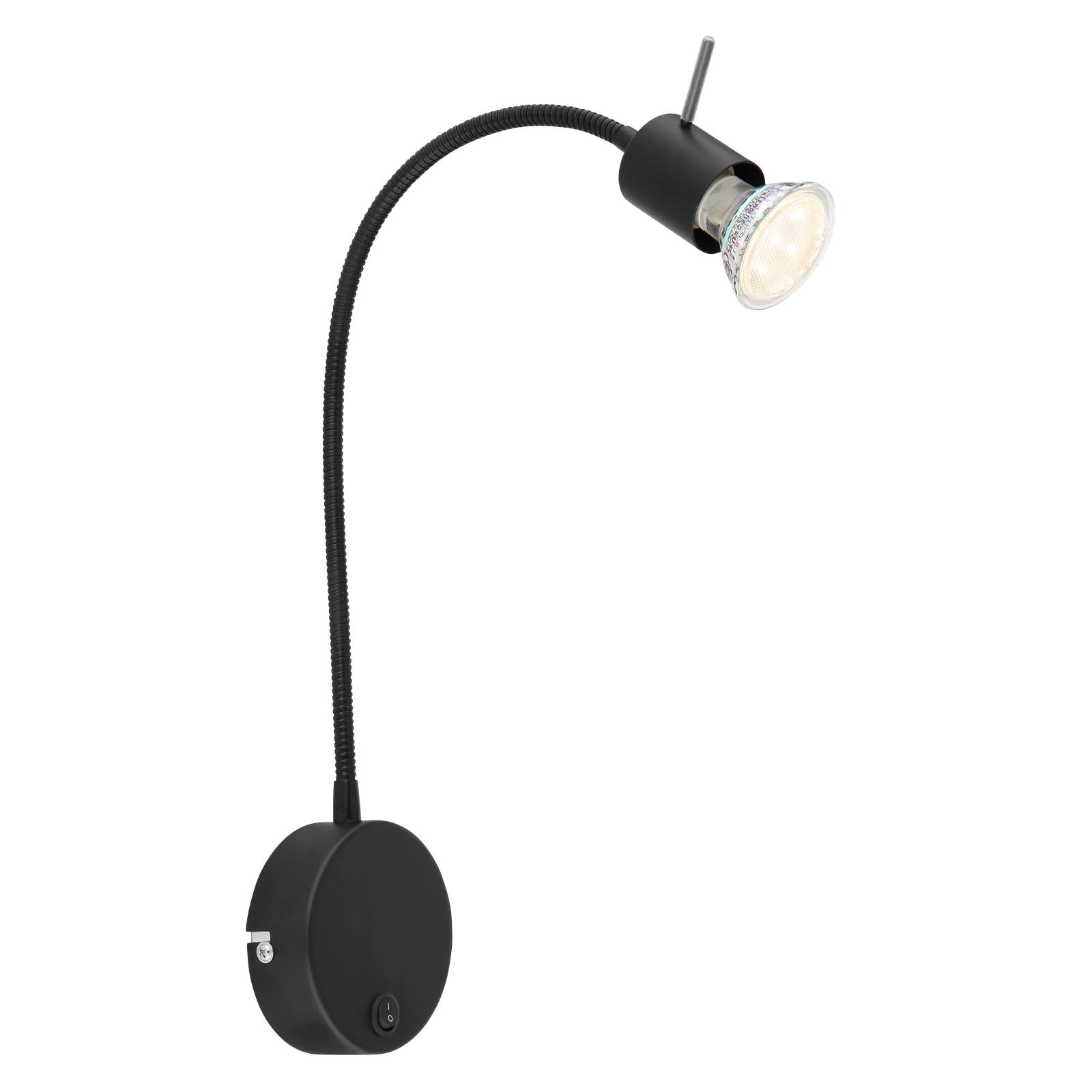 Globo Milly fekete fali lámpa (GLO-57310B) GU10 1 izzós IP20 Globo Milly fekete fali lámpa (GLO-57310B) GU10 1 izzós IP20