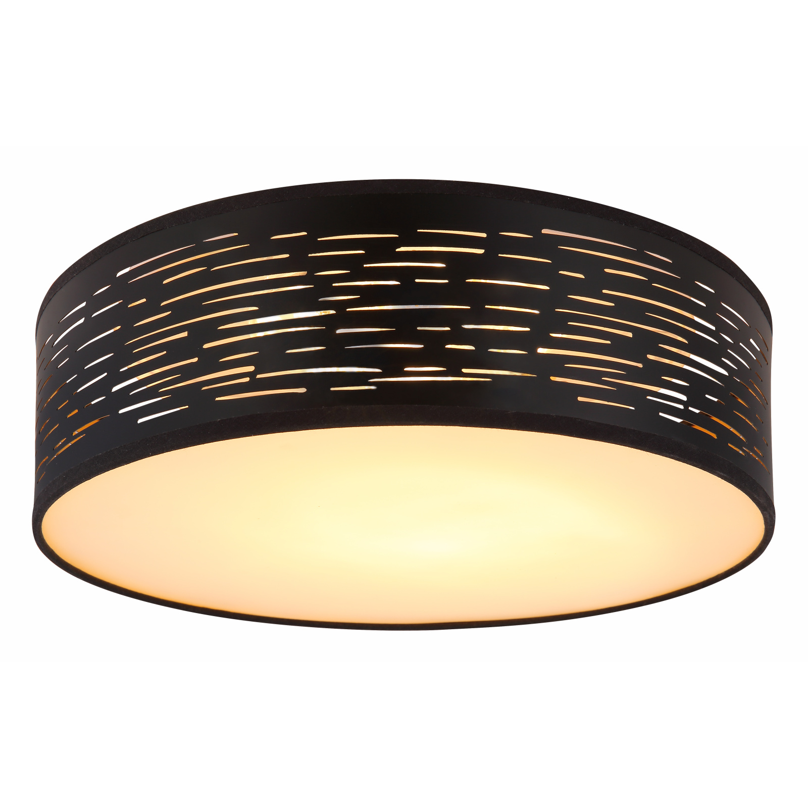Globo Tunno fekete LED mennyezeti lámpa (GLO-15342D1) LED 1 izzós IP20