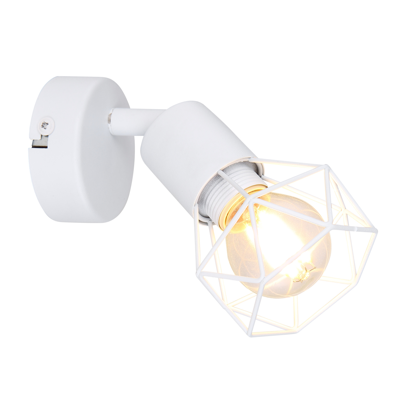 Globo Xara I fehér fali spotlámpa (GLO-54802W-1) E14 1 izzós IP20 Globo Xara I fehér fali spotlámpa (GLO-54802W-1) E14 1 izzós IP20