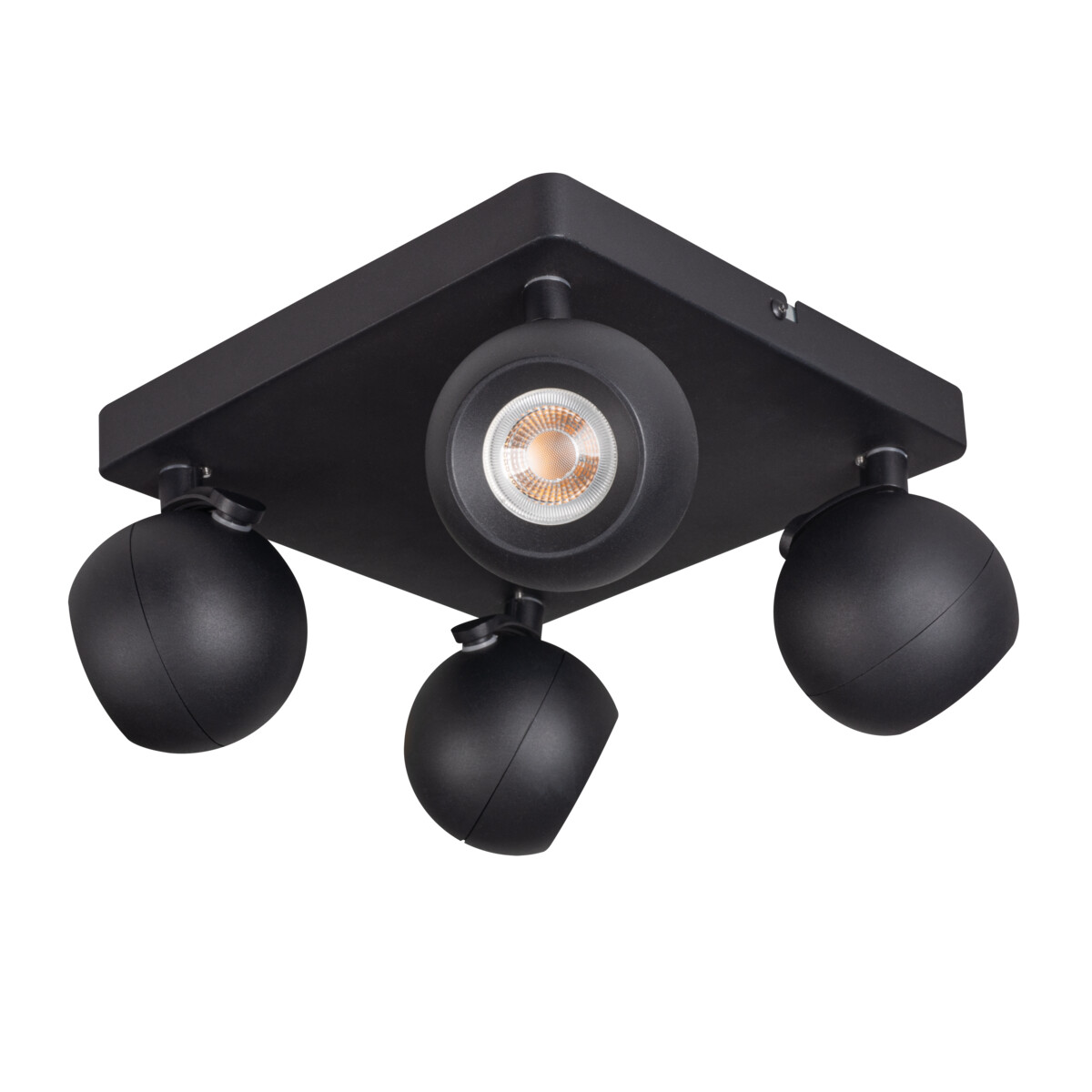Kanlux Galoba fekete mennyezeti spotlámpa (KAN-33679) GU10 4 izzós IP20 Kanlux Galoba fekete mennyezeti spotlámpa (KAN-33679) GU10 4 izzós IP20