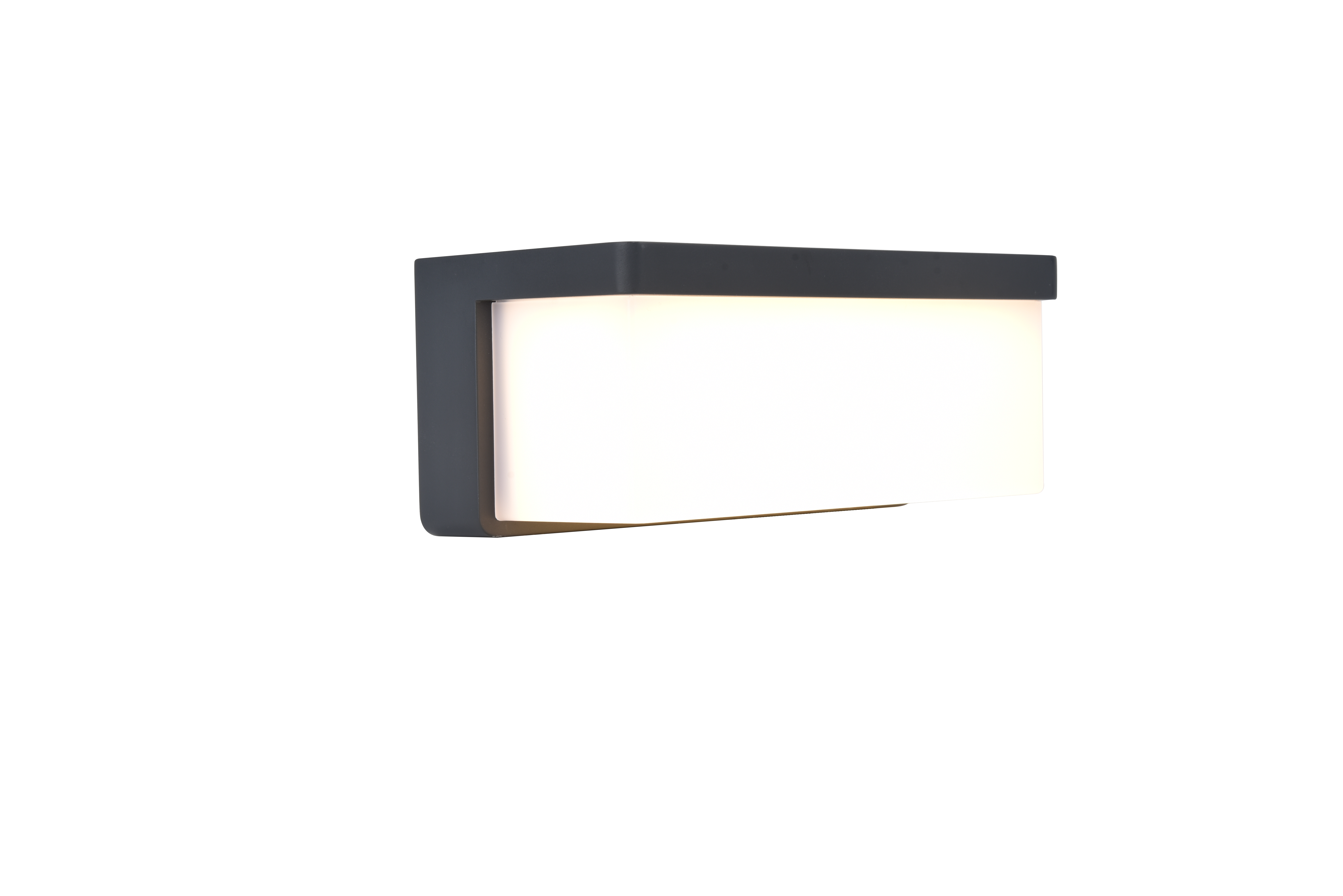 Lutec Zelna sötétszürke napelemes hibrid LED kültéri fali lámpa (LUT-6912401345) LED 1 izzós IP44