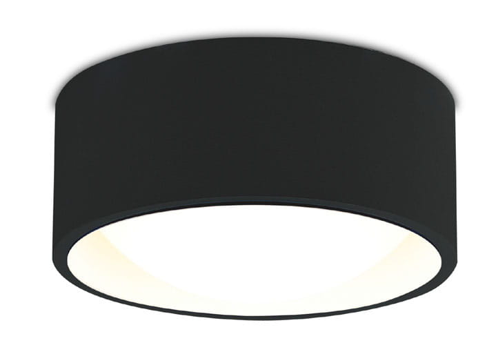 Maxlight Kodak fekete LED fürdőszobai mennyezeti lámpa (MAX-C0203) LED 1 izzós IP44