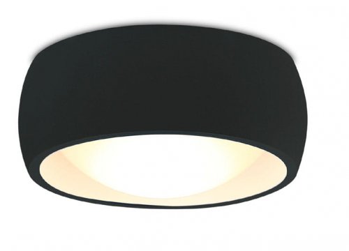 Maxlight Kodak fekete LED fürdőszobai mennyezeti lámpa (MAX-C0204) LED 1 izzós IP44