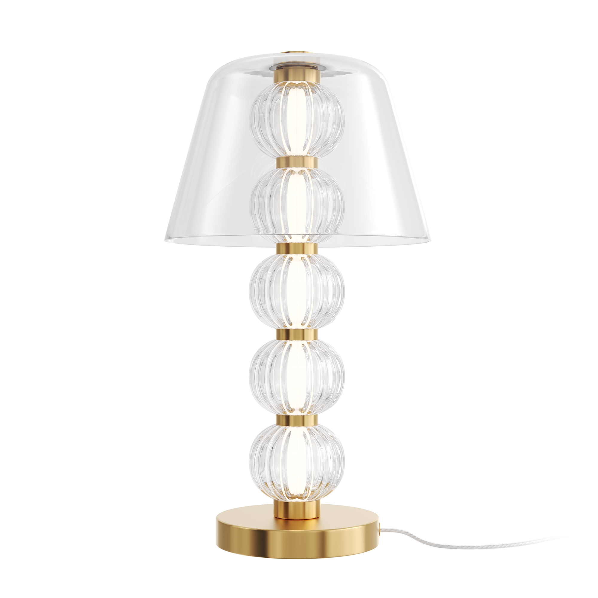 Maytoni Amulet arany-átlátszó LED asztali lámpa (MAY-MOD555TL-L8G3K) LED 1 izzós IP20
