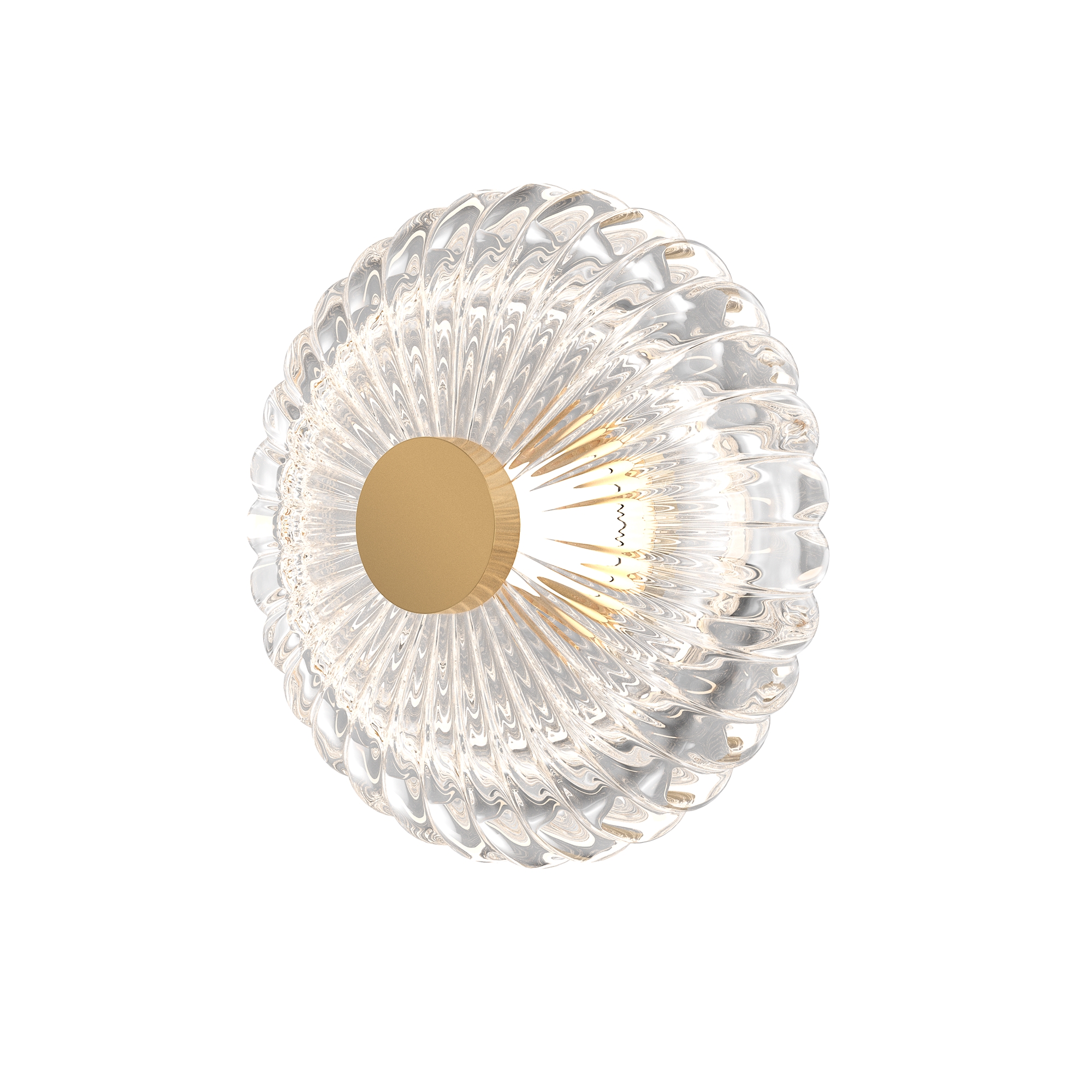 Maytoni Amulet arany-átlátszó LED fali lámpa (MAY-MOD555WL-L3G3K) LED 1 izzós IP20
