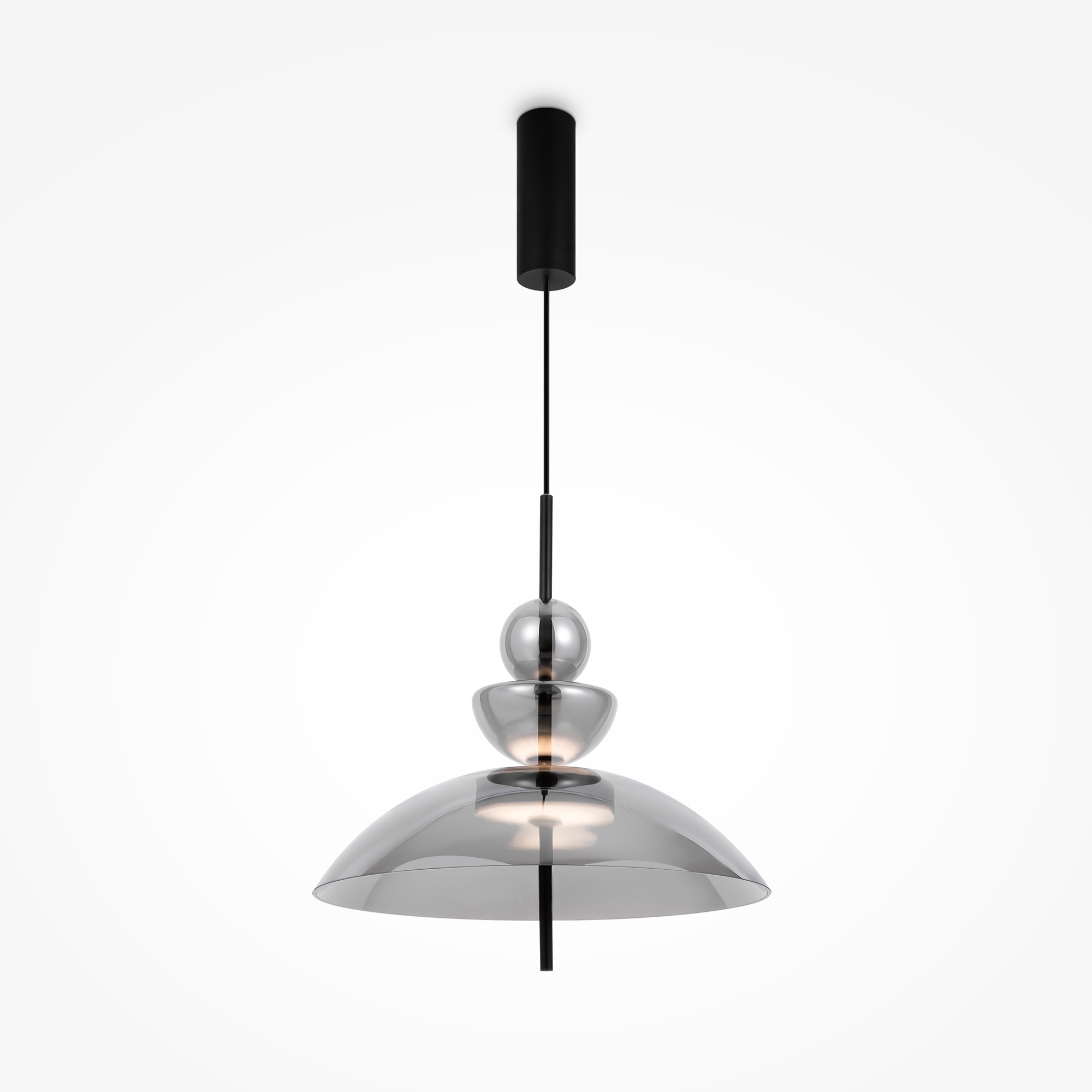 Maytoni Bangkok fekete-szürke LED függesztett lámpa (MAY-MOD185PL-L6B3K6) LED 1 izzós IP20 Maytoni Bangkok fekete-szürke LED függesztett lámpa (MAY-MOD185PL-L6B3K6) LED 1 izzós IP20