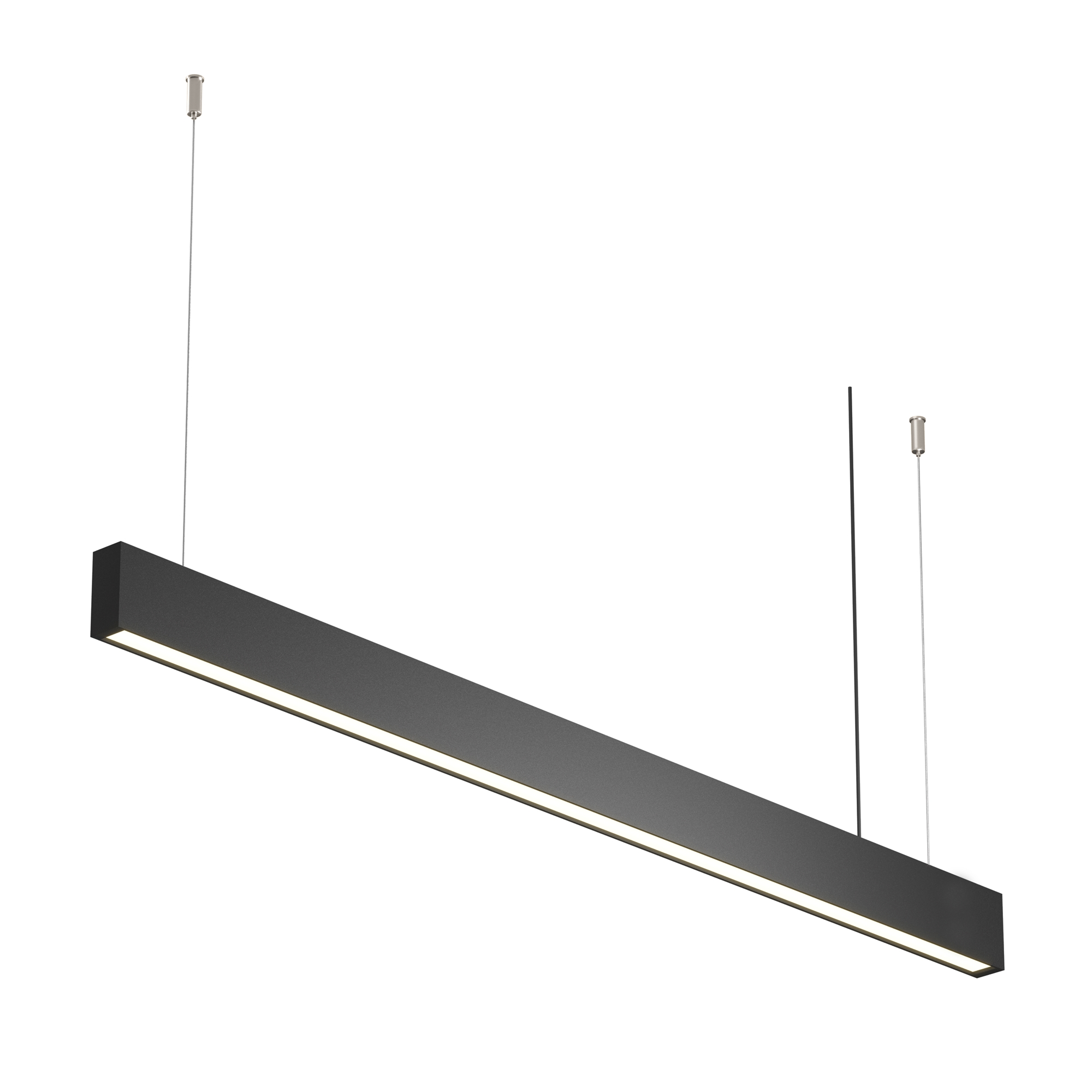 Maytoni Basis fekete LED függesztett lámpa (MAY-P051PL-36W2.7-6K-B) LED 1 izzós IP20 Maytoni Basis fekete LED függesztett lámpa (MAY-P051PL-36W2.7-6K-B) LED 1 izzós IP20