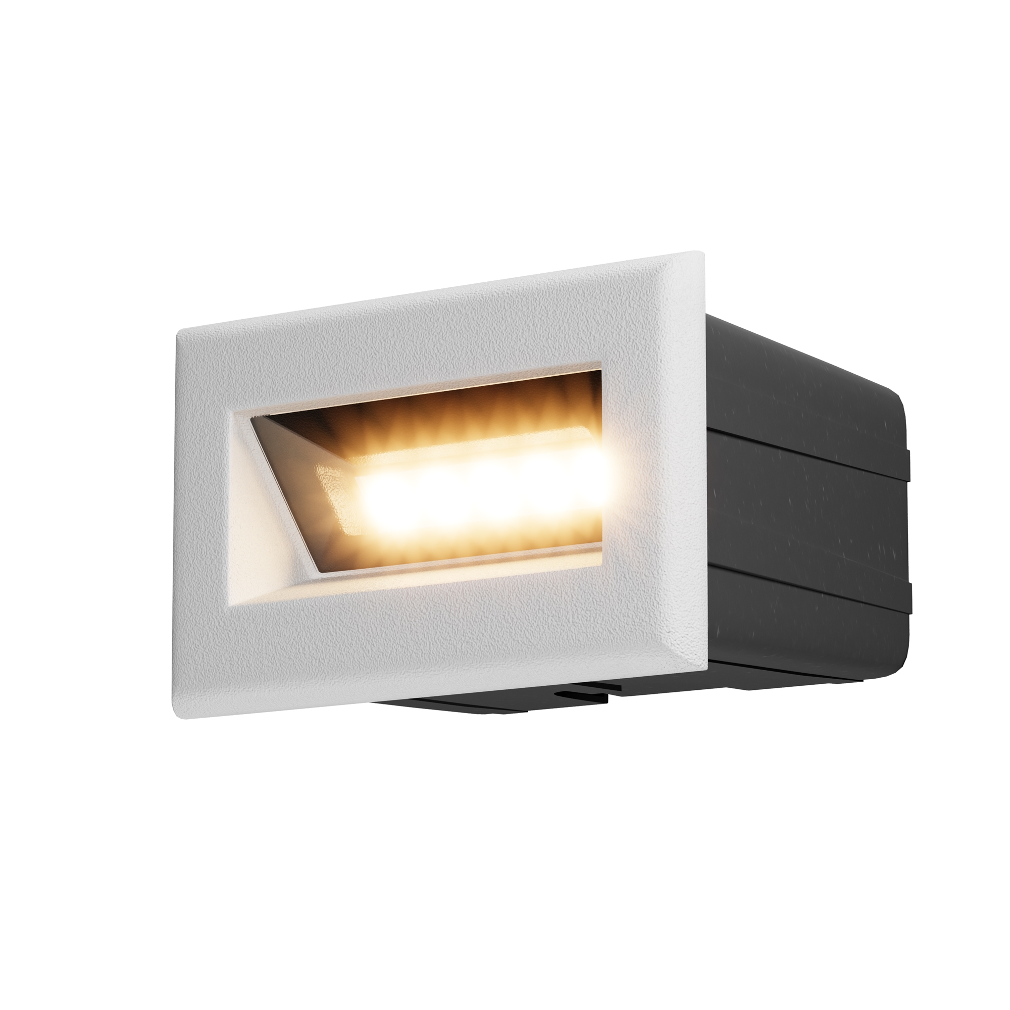 Maytoni Bosca fehér kültéri LED talajba építhető lámpa (MAY-O045SL-L3W3K) LED 1 izzós IP65