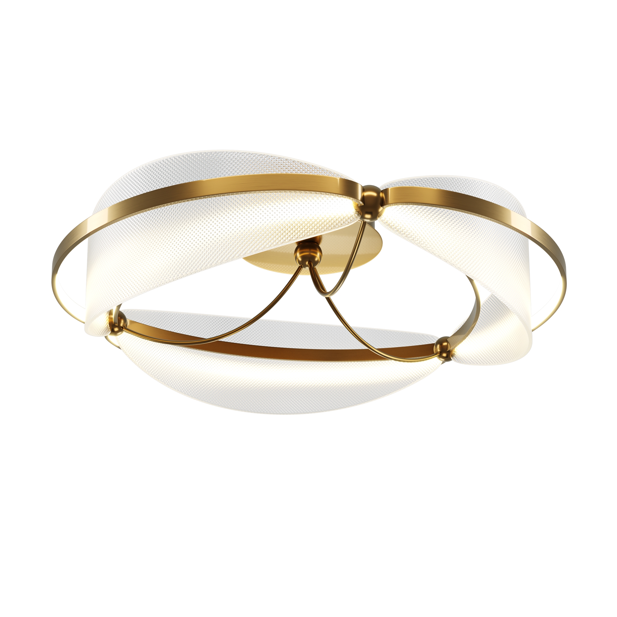 Maytoni Breeze sárgaréz-átlátszó LED mennyezeti lámpa (MAY-MOD281CL-L45BS3K) LED 1 izzós IP20 Maytoni Breeze sárgaréz-átlátszó LED mennyezeti lámpa (MAY-MOD281CL-L45BS3K) LED 1 izzós IP20