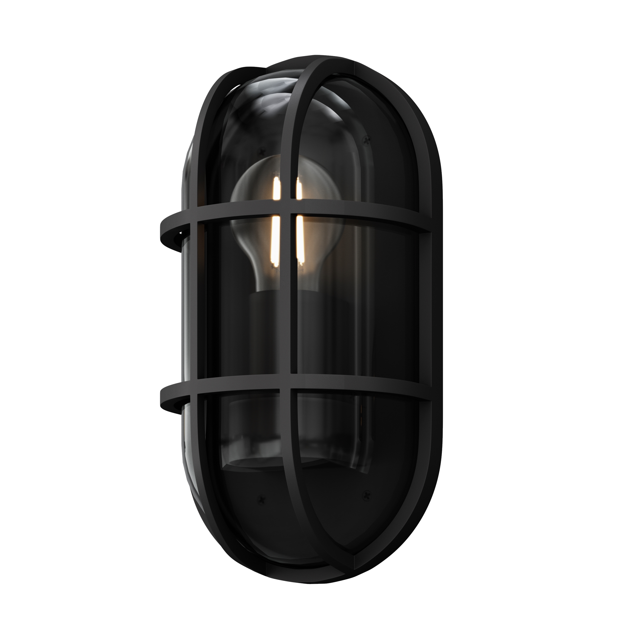 Maytoni Candle szürke-átlátszó kültéri fali lámpa (MAY-O449WL-01GF1) E27 1 izzós IP65