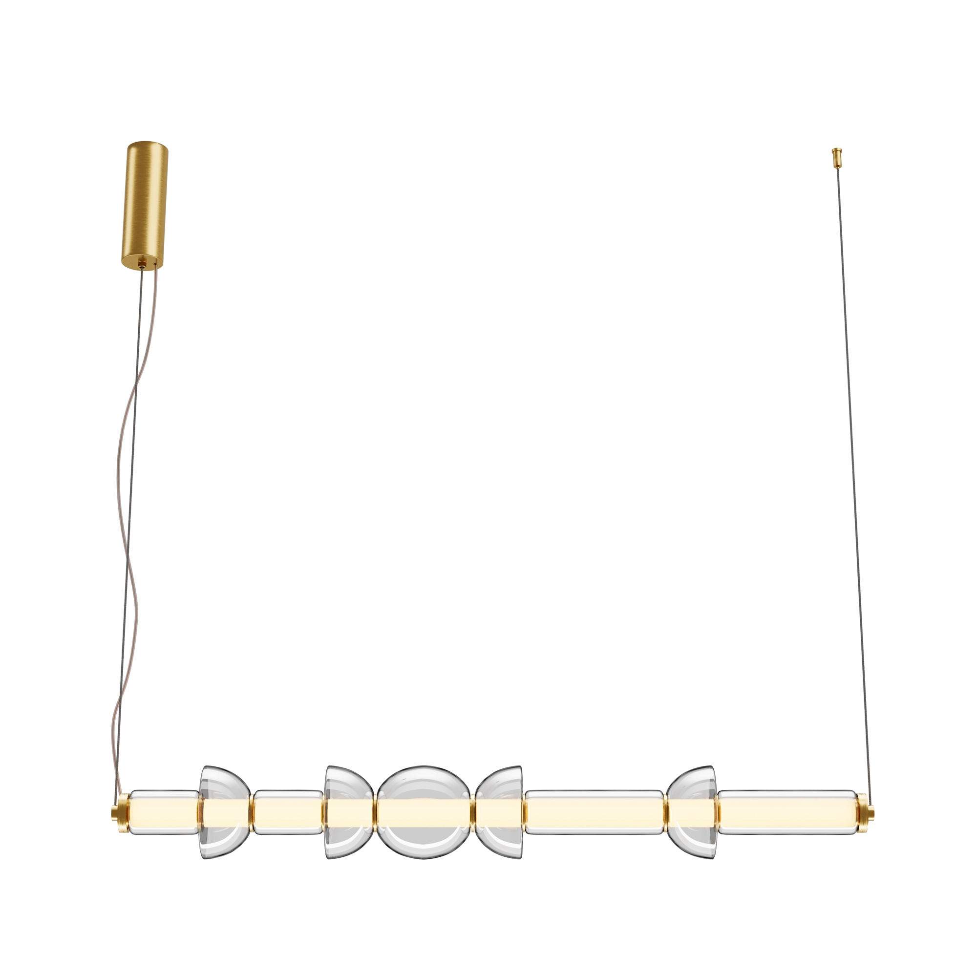 Maytoni Cosmo sárgaréz-átlátszó LED függesztett lámpa (MAY-MOD210PL-L39BS3K) LED 1 izzós IP20 Maytoni Cosmo sárgaréz-átlátszó LED függesztett lámpa (MAY-MOD210PL-L39BS3K) LED 1 izzós IP20