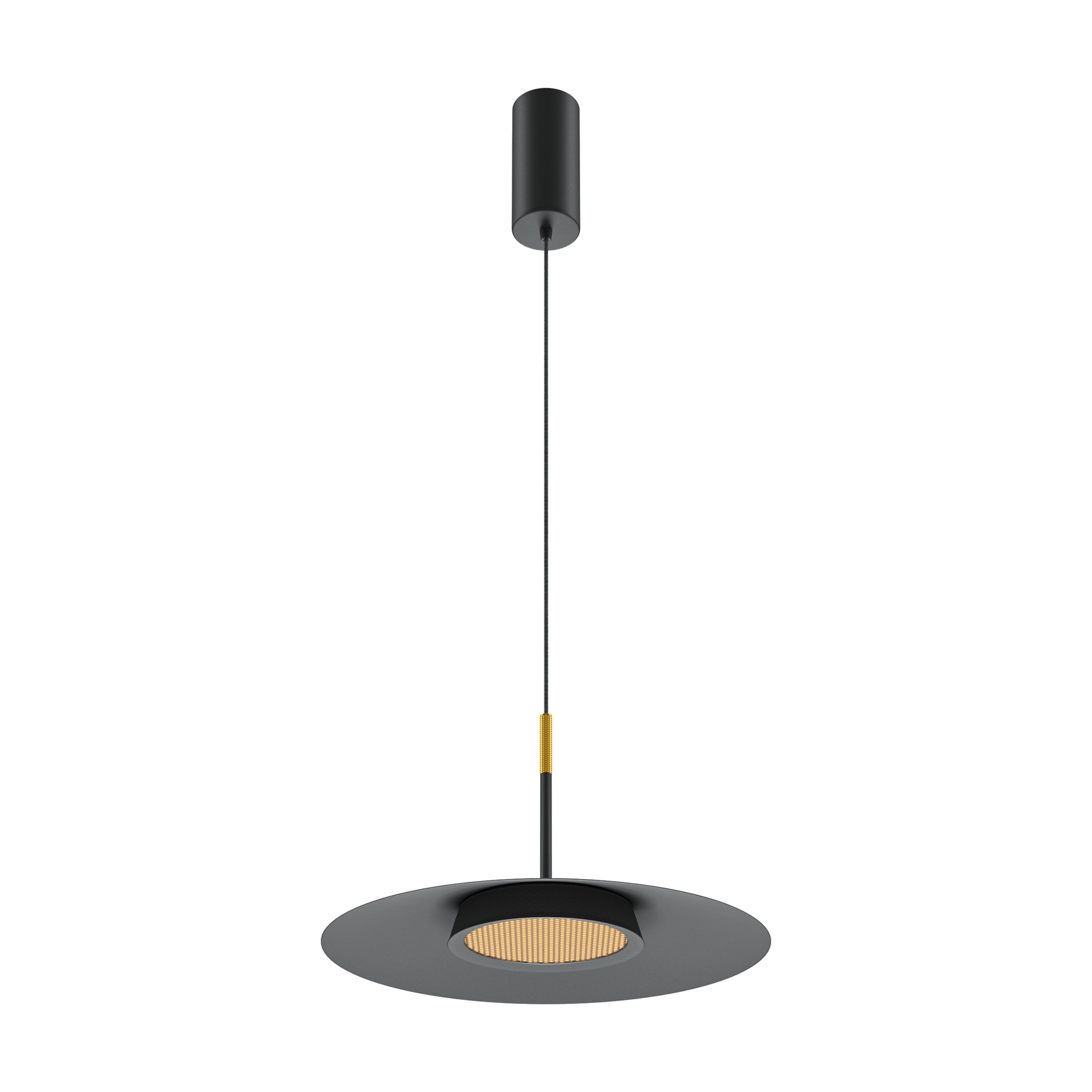 Maytoni El fekete LED függesztett lámpa (MAY-MOD041PL-L15B3K1) LED 1 izzós IP20