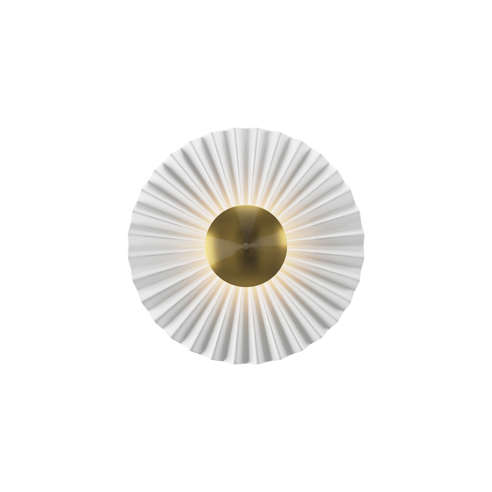 Maytoni Fiore sárgaréz-fehér LED fali lámpa (MAY-MOD233WL-L11BS3K) LED 1 izzós IP20