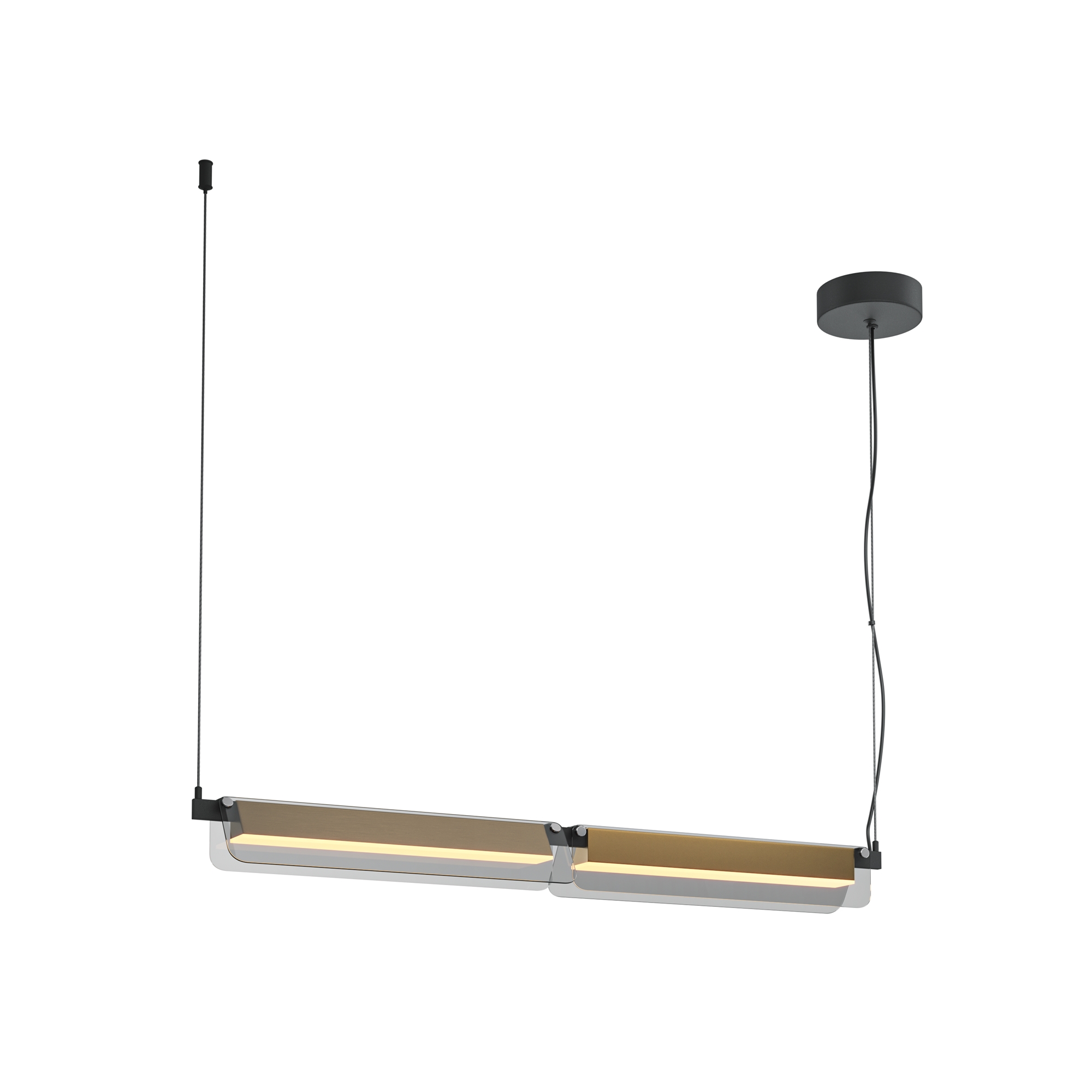 Maytoni Flat fekete-szürke LED függesztett lámpa (MAY-MOD296PL-L20BS3K) LED 1 izzós IP20 Maytoni Flat fekete-szürke LED függesztett lámpa (MAY-MOD296PL-L20BS3K) LED 1 izzós IP20