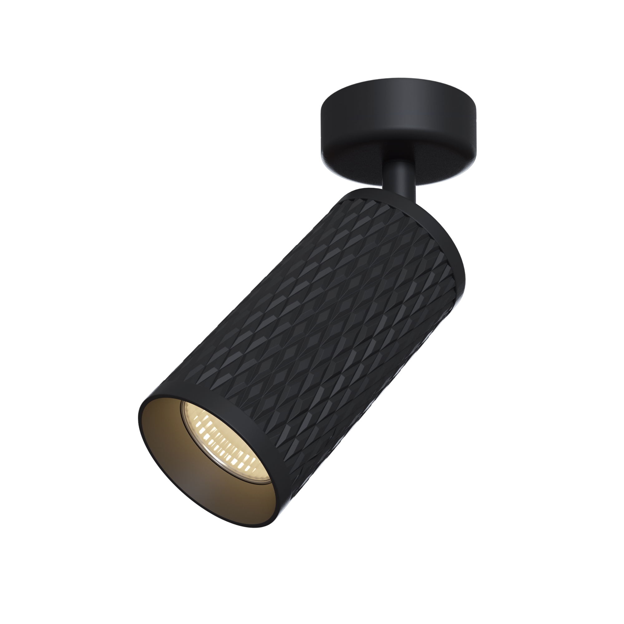 Maytoni Focus Design fekete mennyezeti lámpa (MAY-C034CL-01B) GU10 1 izzós IP20