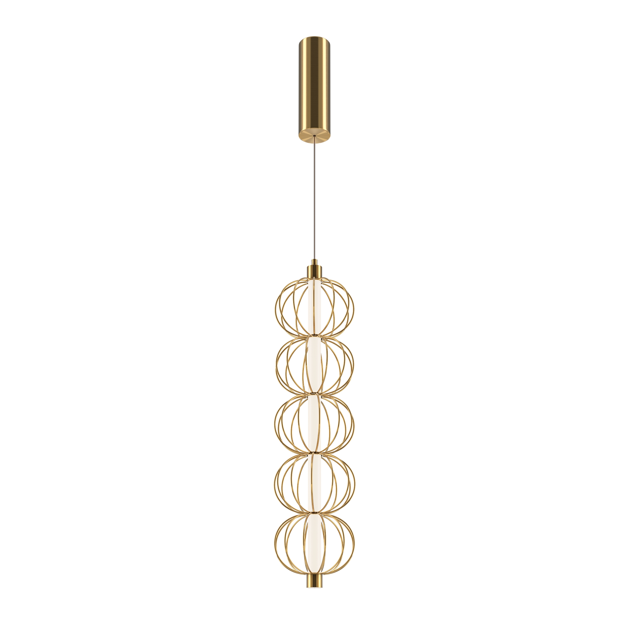 Maytoni Golden Cage arany LED függesztett lámpa (MAY-MOD216PL-L10G3K) LED 1 izzós IP20 Maytoni Golden Cage arany LED függesztett lámpa (MAY-MOD216PL-L10G3K) LED 1 izzós IP20