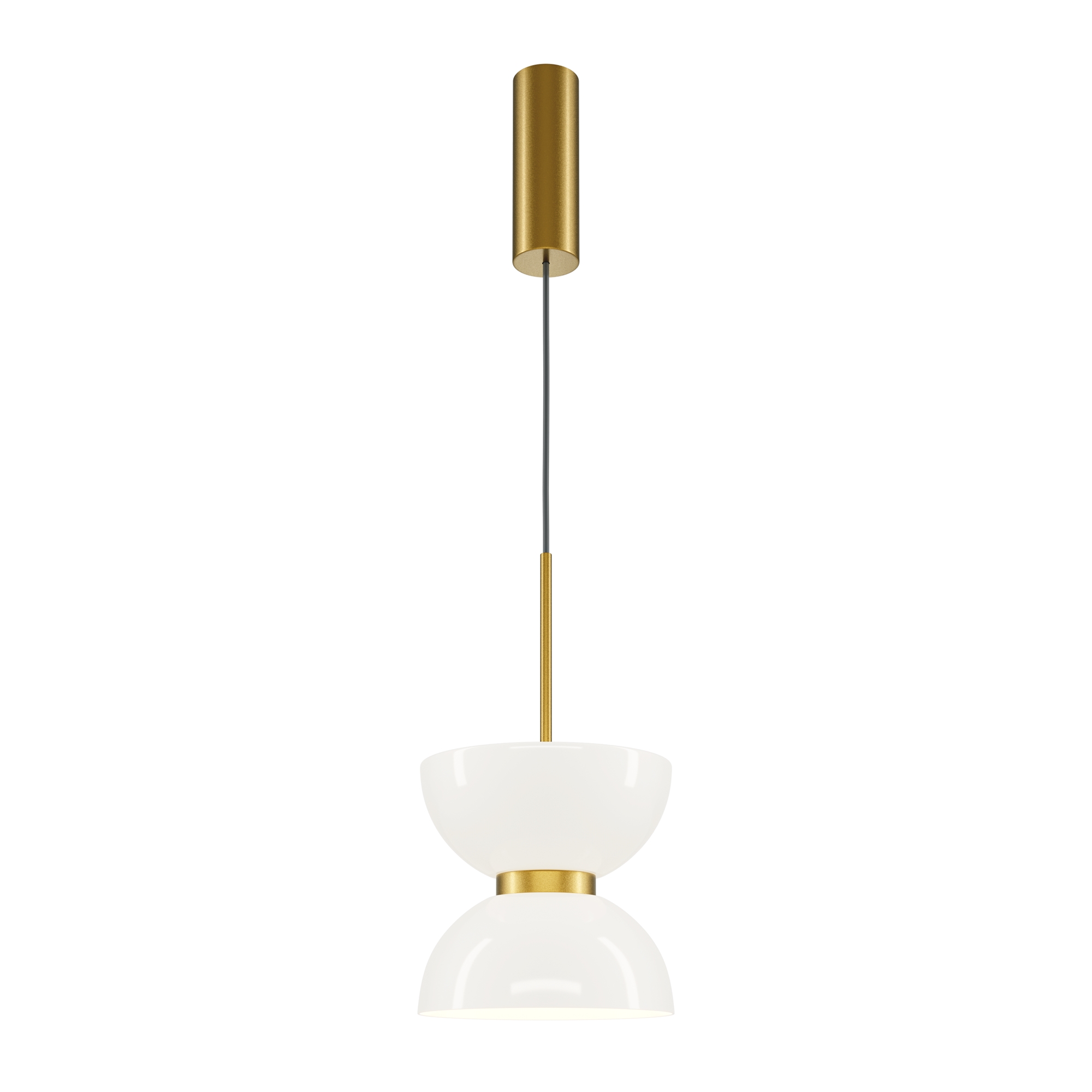 Maytoni Kyoto arany-fehér LED függesztett lámpa (MAY-MOD178PL-L11G3K) LED 1 izzós IP20