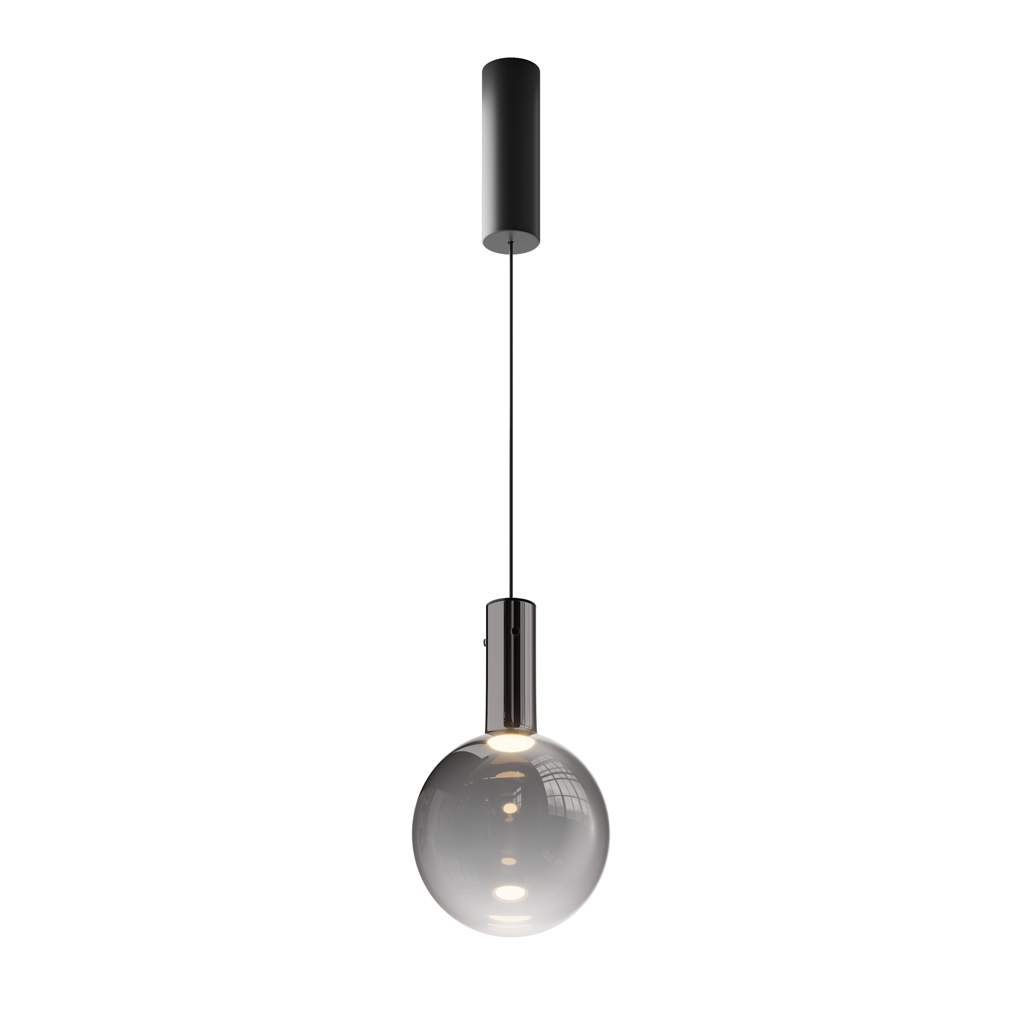 Maytoni Nebula fekete-szürke LED függesztett lámpa (MAY-MOD182PL-L4B3K) LED 1 izzós IP20 Maytoni Nebula fekete-szürke LED függesztett lámpa (MAY-MOD182PL-L4B3K) LED 1 izzós IP20