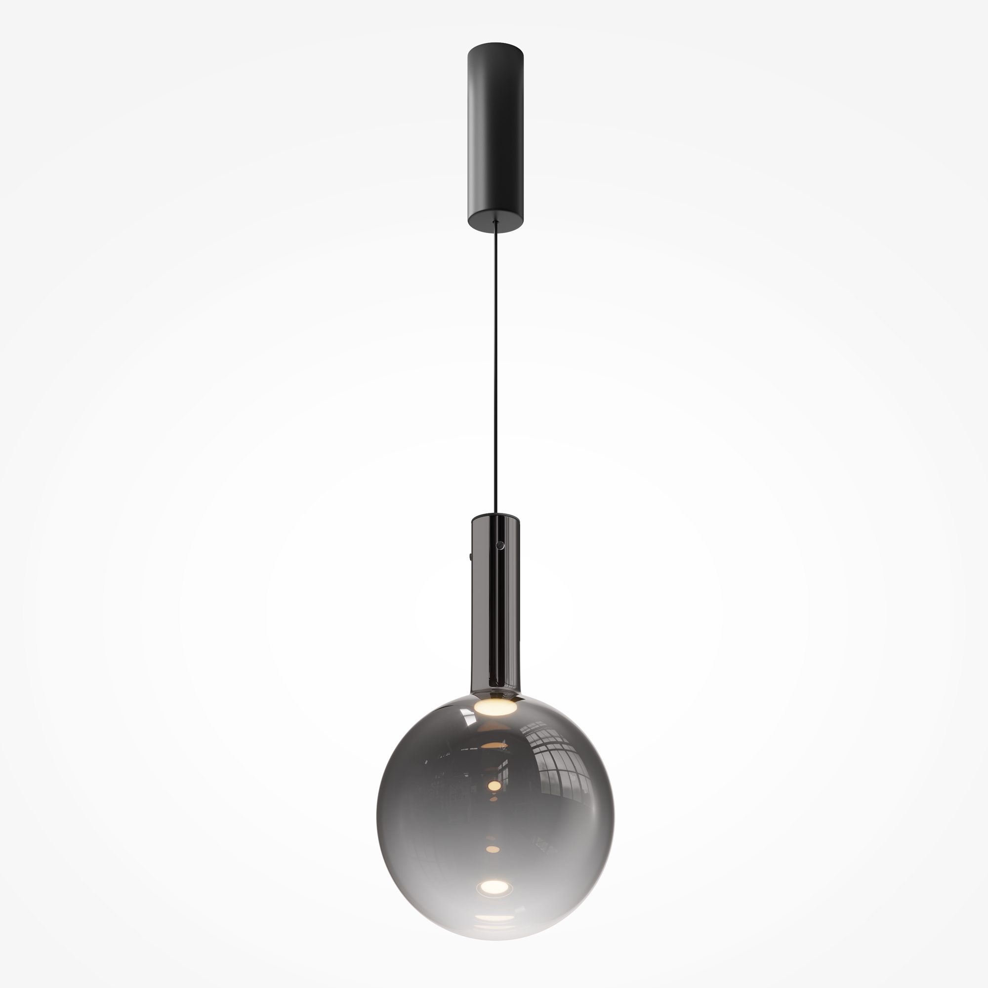Maytoni Nebula fekete-szürke LED függesztett lámpa (MAY-MOD182PL-L6B3K) LED 1 izzós IP20 Maytoni Nebula fekete-szürke LED függesztett lámpa (MAY-MOD182PL-L6B3K) LED 1 izzós IP20