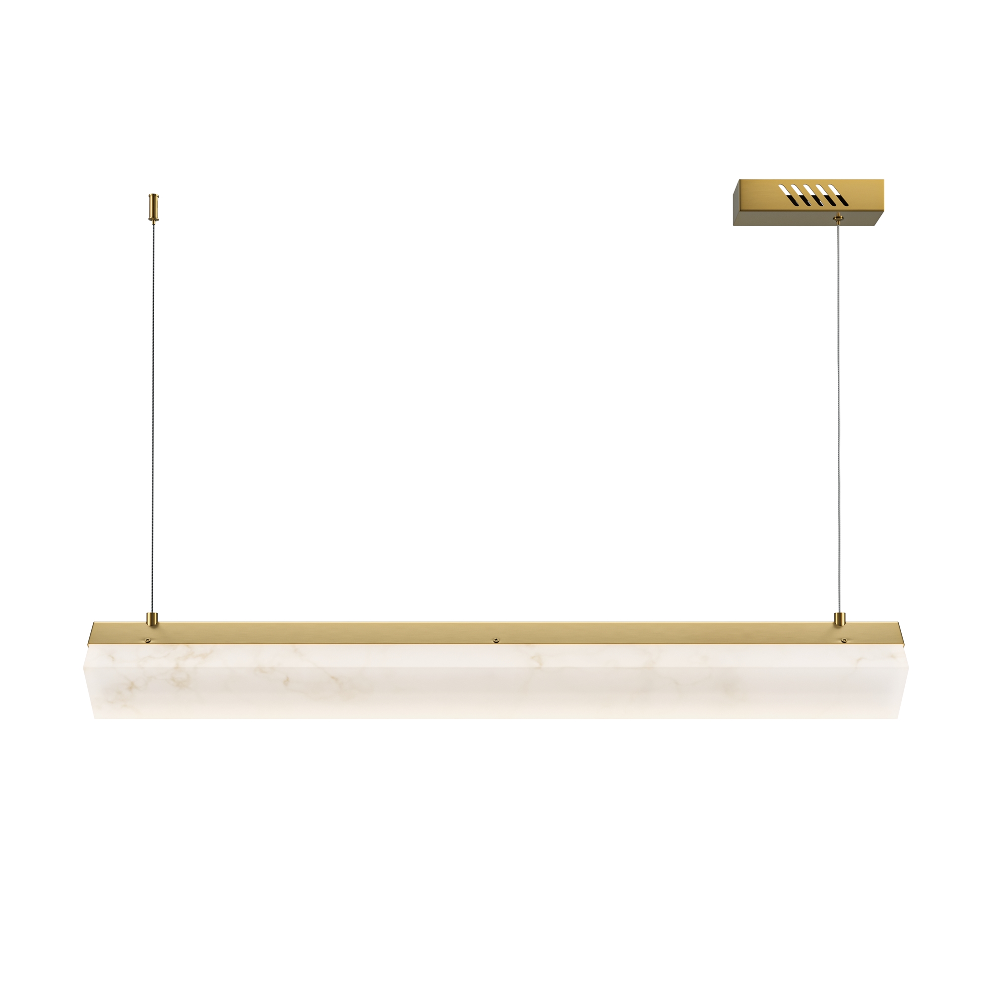 Maytoni Petra sárgaréz-fehér LED függesztett lámpa (MAY-MOD250PL-L36BS3K) LED 1 izzós IP20