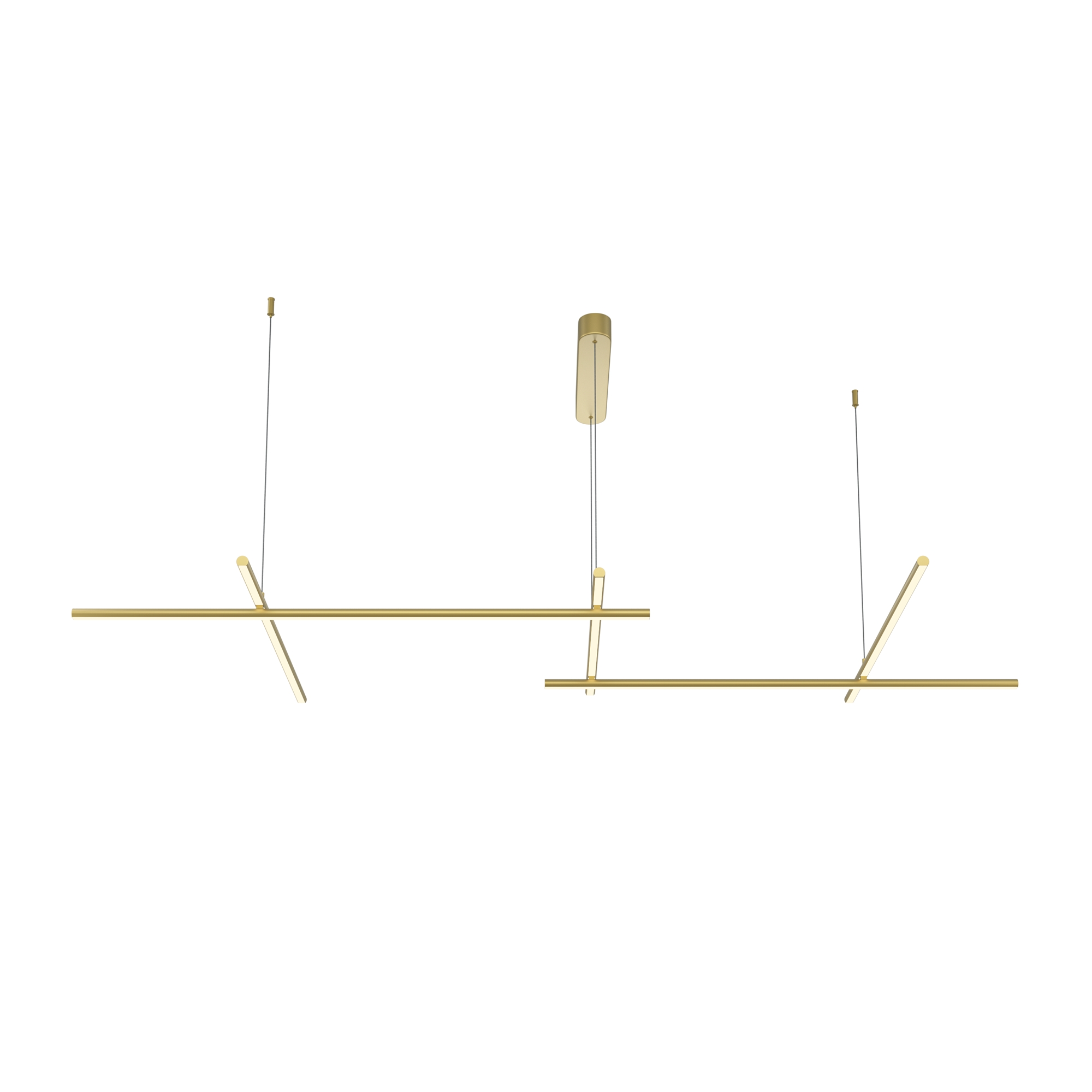 Maytoni Radiance arany-fehér LED függesztett lámpa (MAY-MOD278PL-L86G3K1) LED 1 izzós IP20