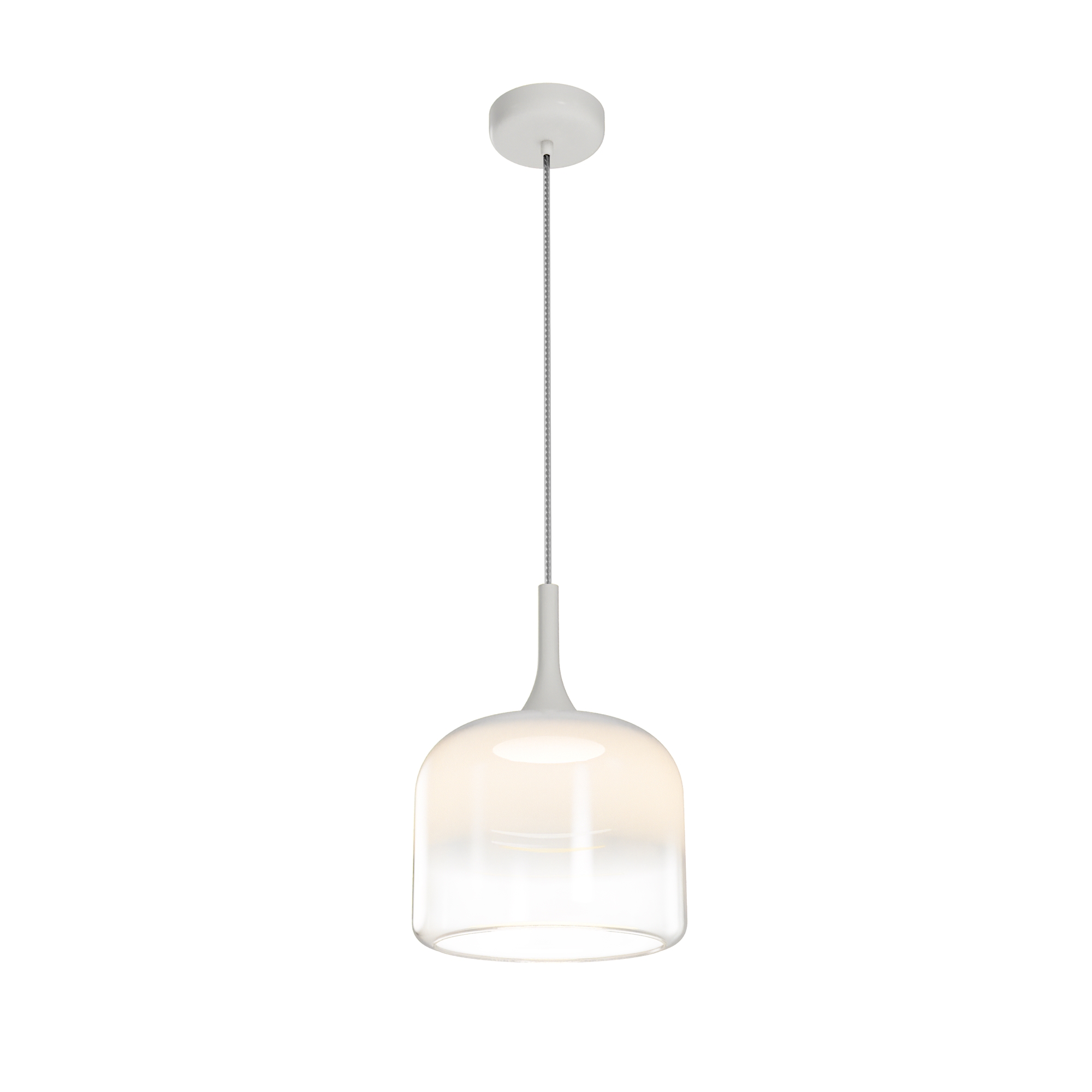 Maytoni Spirito fehér-átlátszó LED függesztett lámpa (MAY-MOD286PL-L18W3K) LED 1 izzós IP20 Maytoni Spirito fehér-átlátszó LED függesztett lámpa (MAY-MOD286PL-L18W3K) LED 1 izzós IP20