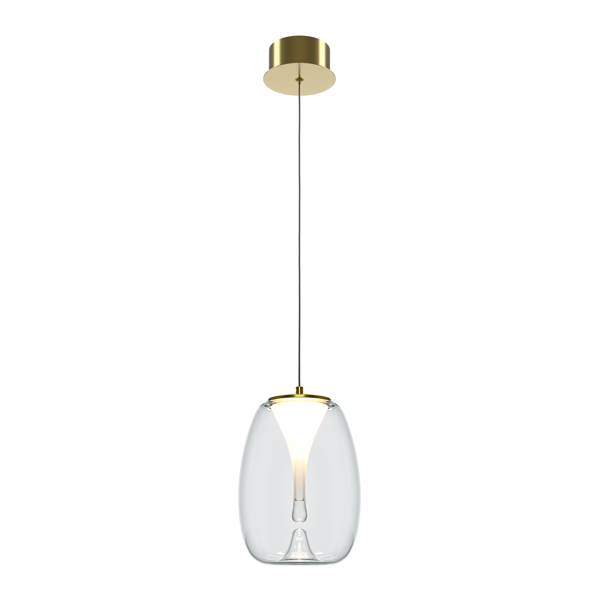 Maytoni Splash arany-átlátszó LED függesztett lámpa (MAY-MOD282PL-L8G3K1) LED 1 izzós IP20 Maytoni Splash arany-átlátszó LED függesztett lámpa (MAY-MOD282PL-L8G3K1) LED 1 izzós IP20