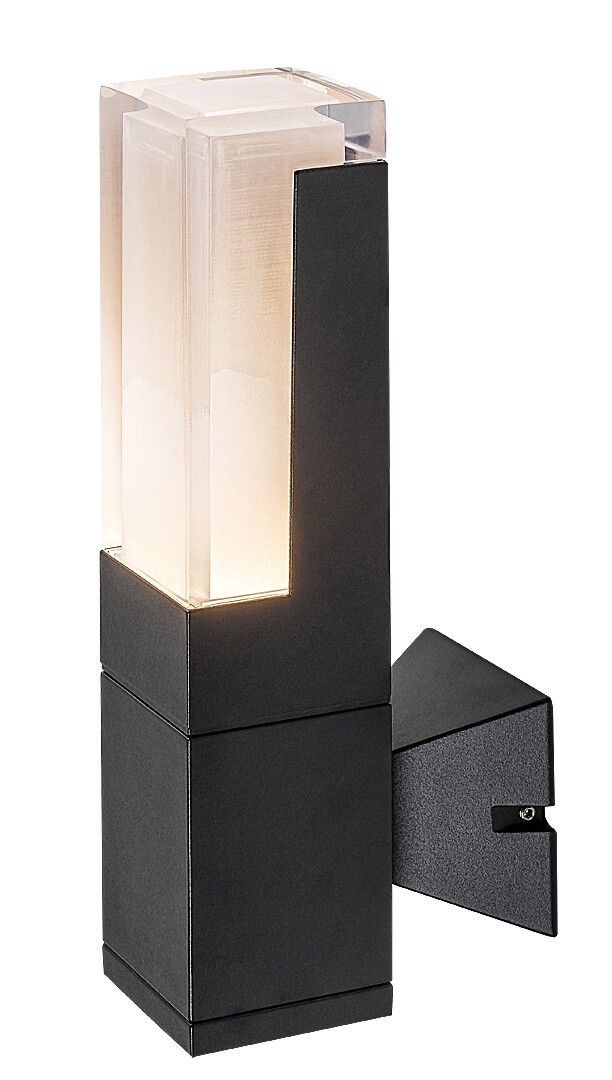 Rábalux Darvas fekete LED kültéri fali lámpa (RAB-77126) LED 1 izzós IP54