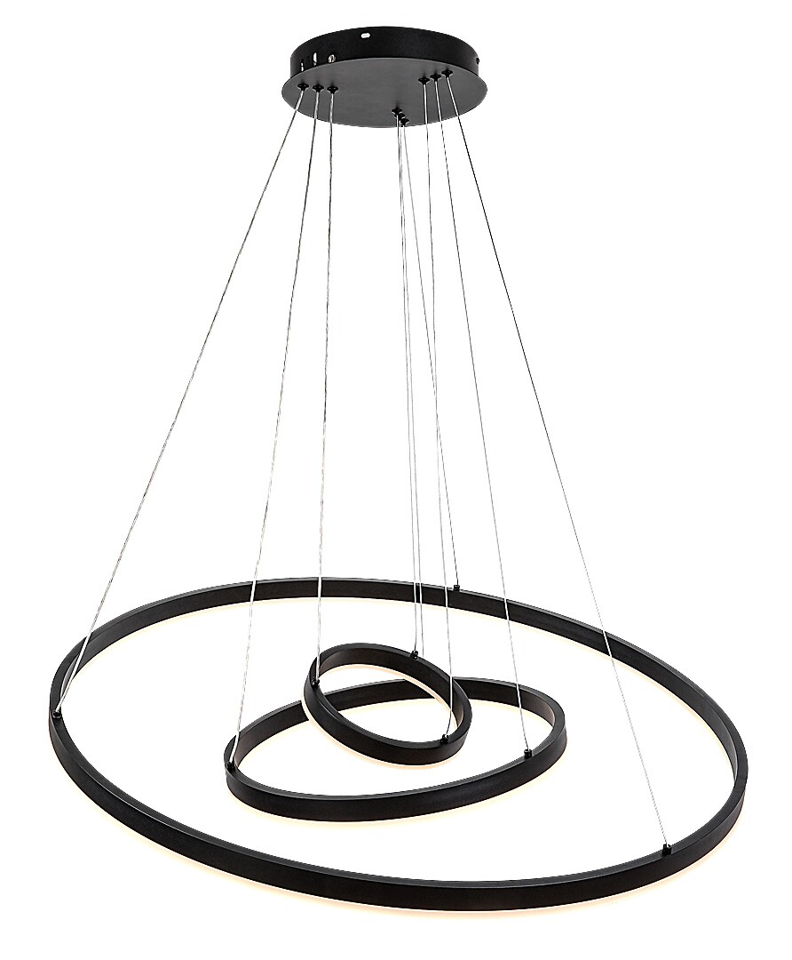Rábalux Isaure fekete LED függesztett lámpa (RAB-72306) LED 1 izzós IP20 Rábalux Isaure fekete LED függesztett lámpa (RAB-72306) LED 1 izzós IP20