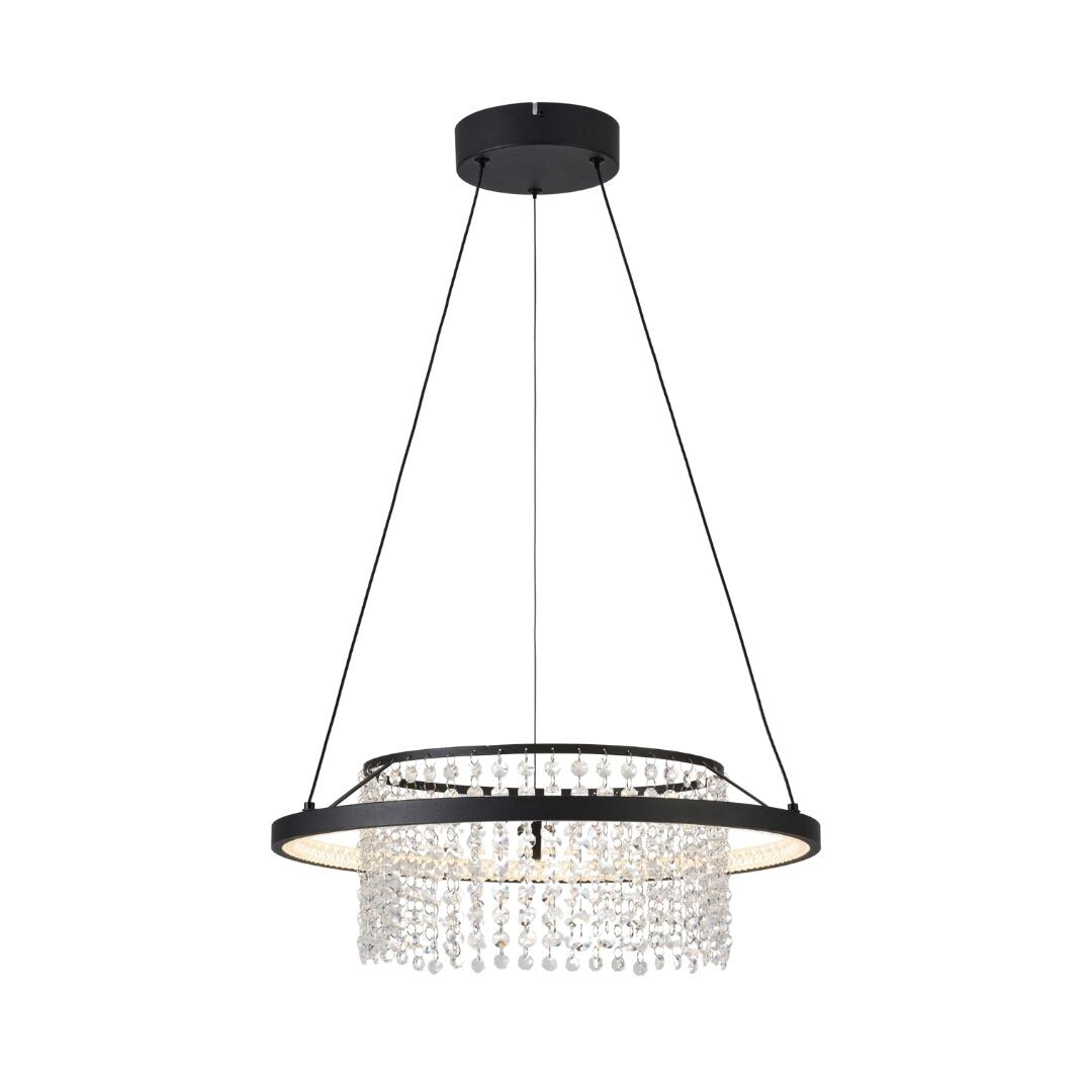 Rábalux Maribell fekete LED függesztett lámpa (RAB-72353) LED 1 izzós IP20 Rábalux Maribell fekete LED függesztett lámpa (RAB-72353) LED 1 izzós IP20