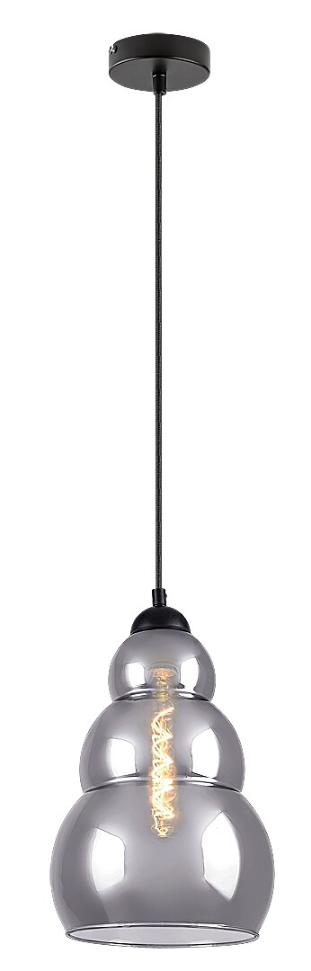 Rábalux Salvatore fekete függesztett lámpa (RAB-72211) E27 1 izzós IP20 Rábalux Salvatore fekete függesztett lámpa (RAB-72211) E27 1 izzós IP20
