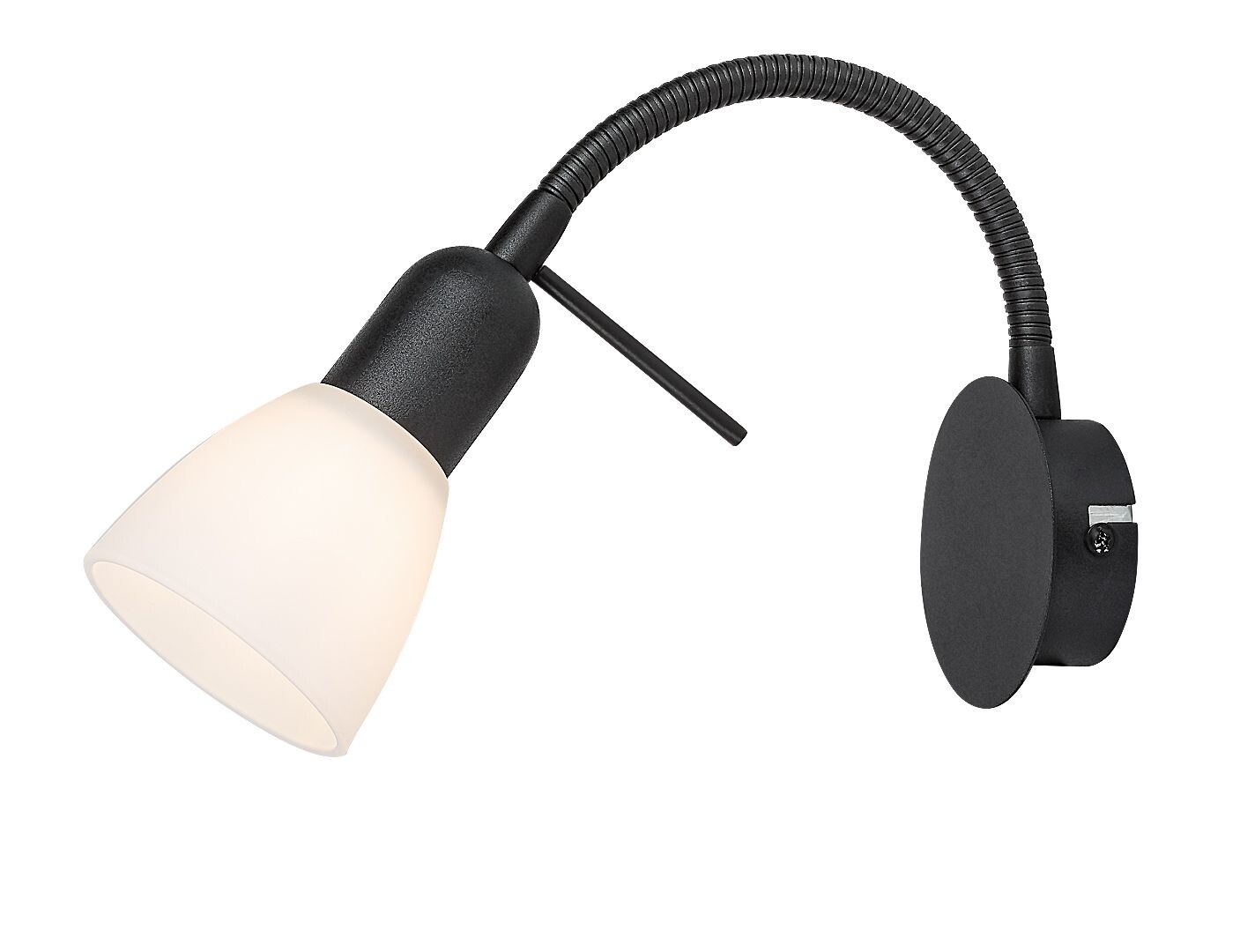 Rábalux Soma fekete fali spotlámpa (RAB-73090) E14 1 izzós IP20 Rábalux Soma fekete fali spotlámpa (RAB-73090) E14 1 izzós IP20