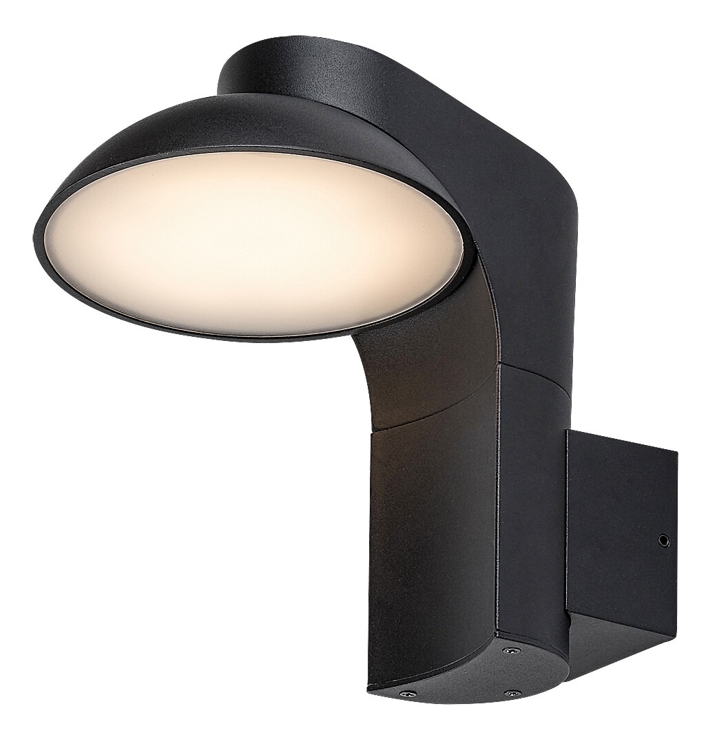 Rábalux Wengen fekete LED kültéri fali lámpa (RAB-77148) LED 1 izzós IP54