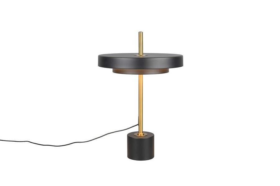 Trio Keaton arany-fekete LED asztali lámpa (TRI-540210180) LED 1 izzós IP20