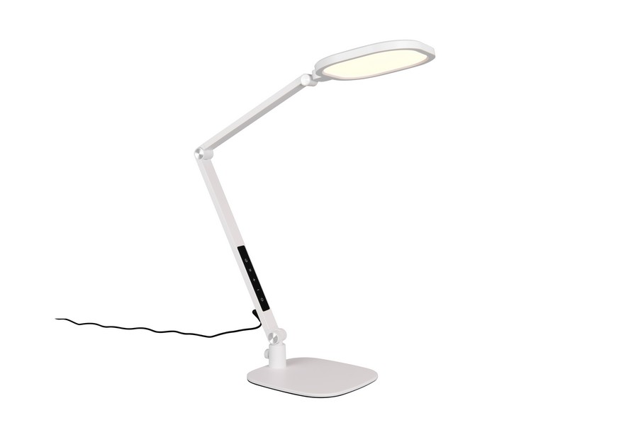 Trio Servo matt fehér LED asztali lámpa (TRI-535810131) LED 1 izzós IP20