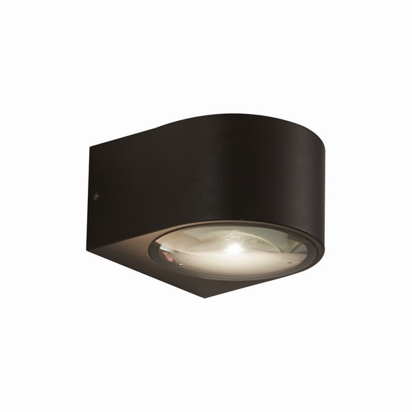 Zambelis szürke LED kültéri fali lámpa (ZAM-E316) LED 1 izzós IP54