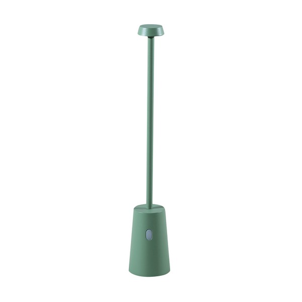 Zambelis zöld hordozható LED kültéri asztali lámpa (ZAM-E400) LED 1 izzós IP44
