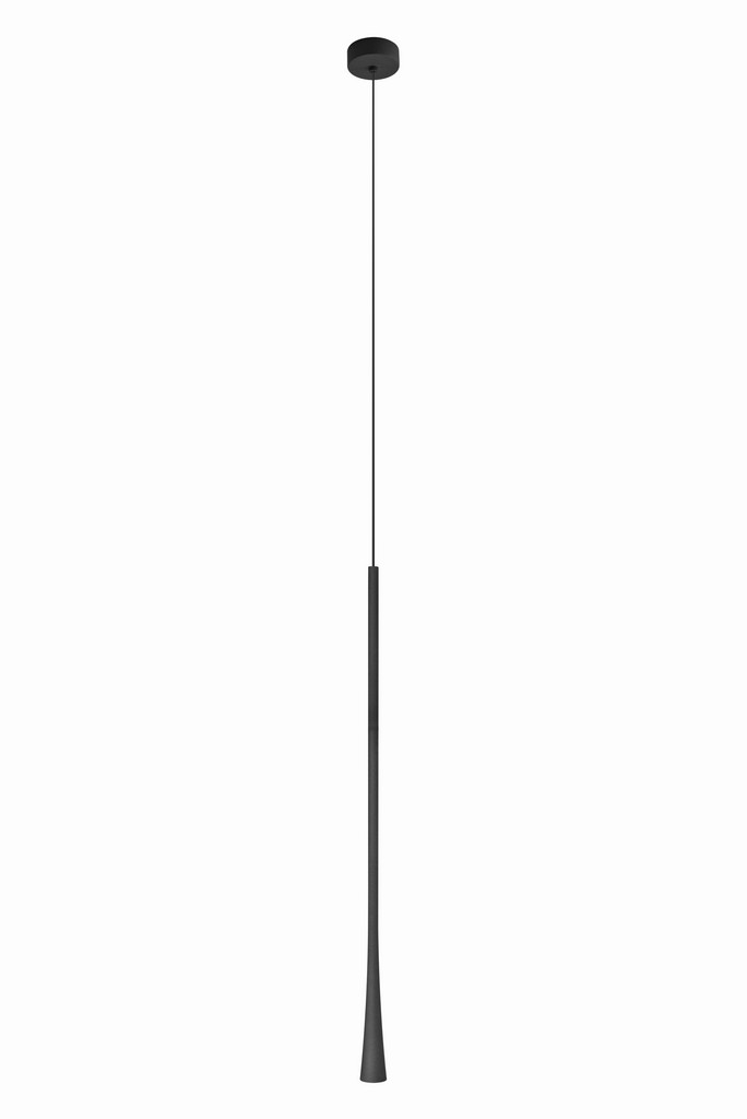 fekete LED függesztett lámpa (ZAM-20142) LED 1 izzós IP20