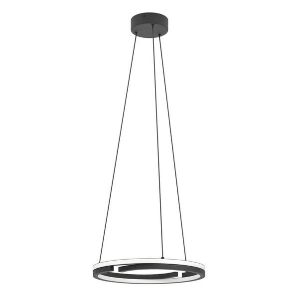 Eglo Mezzomonte fekete LED függesztett lámpa (EG-901822) LED 2 izzós IP20 Eglo Mezzomonte fekete LED függesztett lámpa (EG-901822) LED 2 izzós IP20