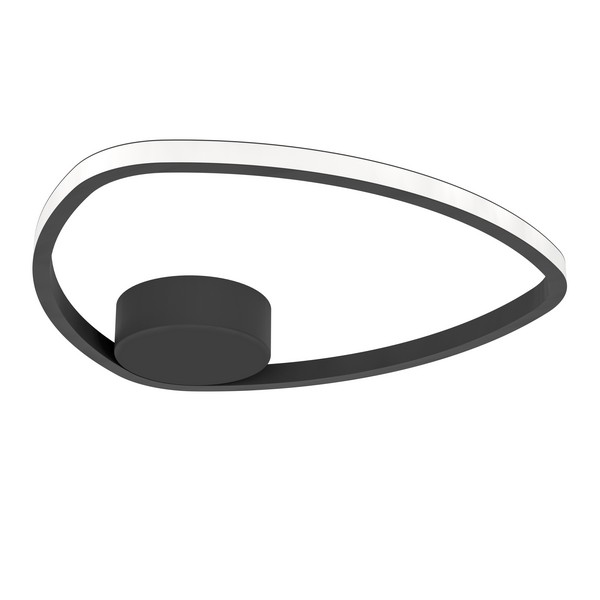 Eglo Moschella fekete LED mennyezeti lámpa (EG-902148) LED 1 izzós IP20 Eglo Moschella fekete LED mennyezeti lámpa (EG-902148) LED 1 izzós IP20