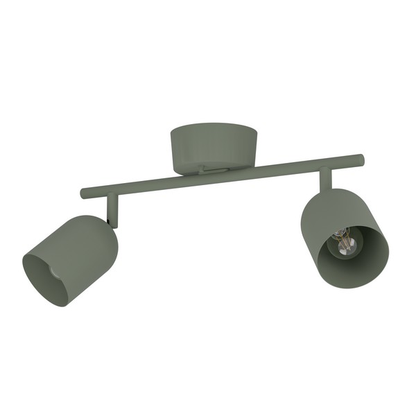 Eglo Tilston zöld mennyezeti spotlámpa (EG-44133) E14 2 izzós IP20 Eglo Tilston zöld mennyezeti spotlámpa (EG-44133) E14 2 izzós IP20