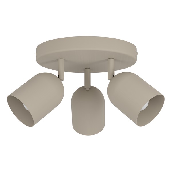 Eglo Tilston homokszínű mennyezeti spotlámpa (EG-44163) E14 3 izzós IP20 Eglo Tilston homokszínű mennyezeti spotlámpa (EG-44163) E14 3 izzós IP20