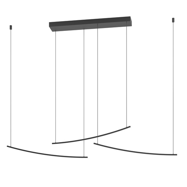 Eglo Villeggi fekete LED függesztett lámpa (EG-902166) LED 1 izzós IP20 Eglo Villeggi fekete LED függesztett lámpa (EG-902166) LED 1 izzós IP20