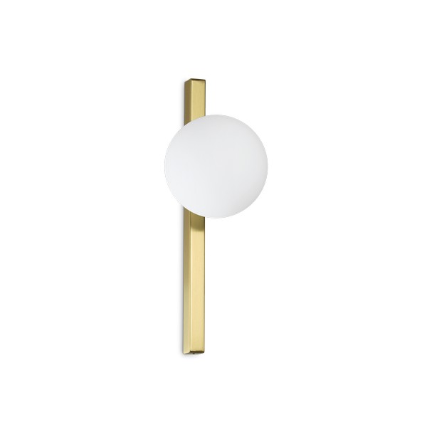 Ideal Lux Binomio sárgaréz-fehér fali lámpa (IDE-311319) G9 2 izzós IP20