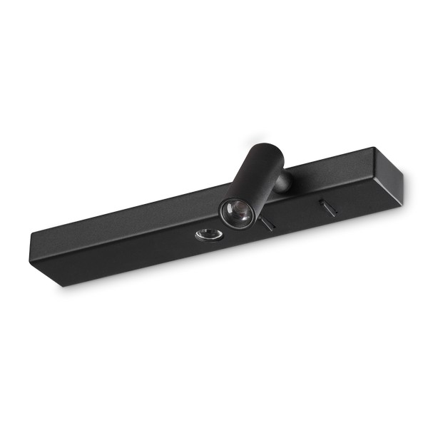 Ideal Lux Bonne fekete LED fali lámpa (IDE-336817) LED 2 izzós IP20 Ideal Lux Bonne fekete LED fali lámpa (IDE-336817) LED 2 izzós IP20