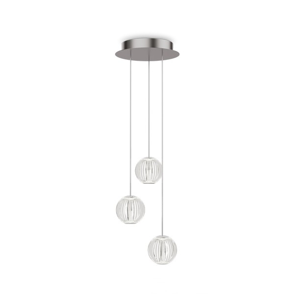 Ideal Lux Diamond króm-átlátszó LED függesztett lámpa (IDE-343464) LED 1 izzós IP20 Ideal Lux Diamond króm-átlátszó LED függesztett lámpa (IDE-343464) LED 1 izzós IP20