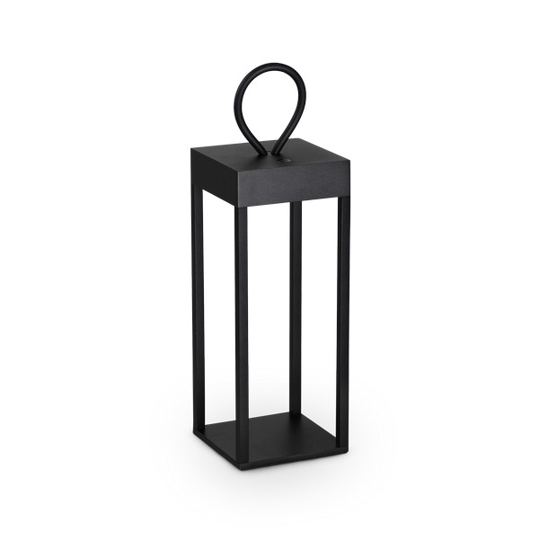 Ideal Lux Enya fekete-átlátszó LED kültéri asztali lámpa (IDE-323237) LED 1 izzós IP54 Ideal Lux Enya fekete-átlátszó LED kültéri asztali lámpa (IDE-323237) LED 1 izzós IP54