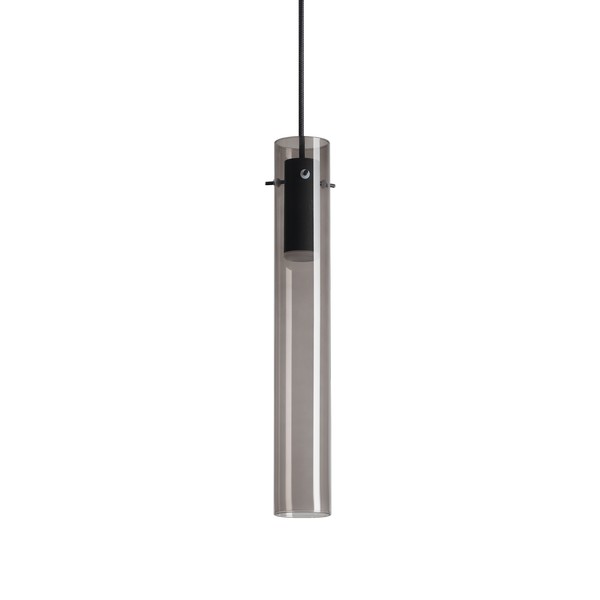 Ideal Lux Flam fekete-szürke LED függesztett lámpa (IDE-321042) LED 1 izzós IP20